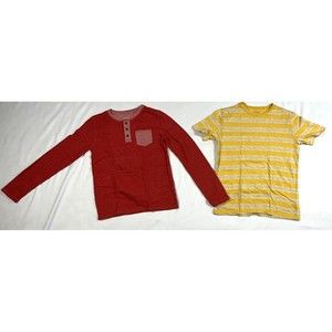 Cat And Jack Big Boys Shirt's Size Large - Pack of Two Shirts